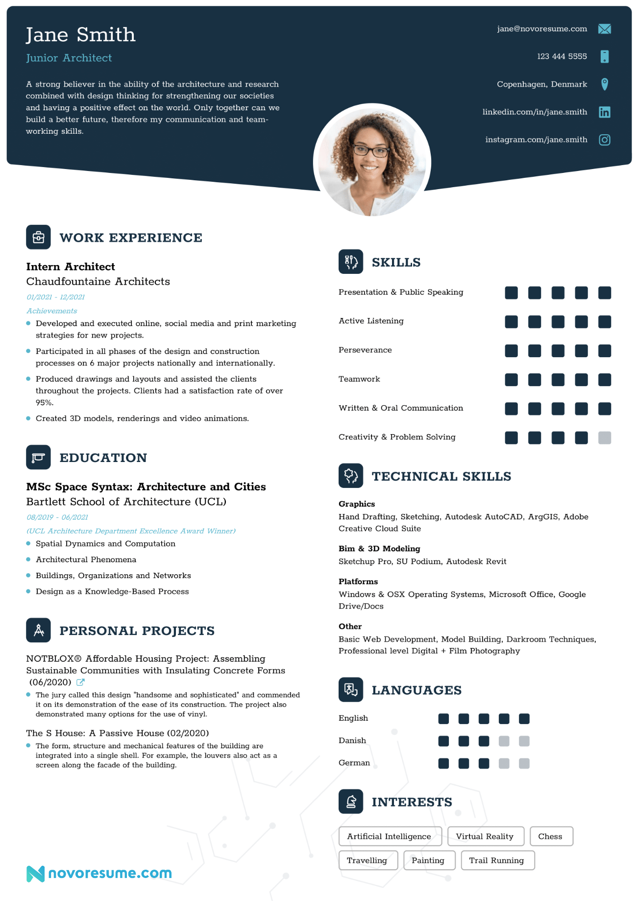 education on resume examples