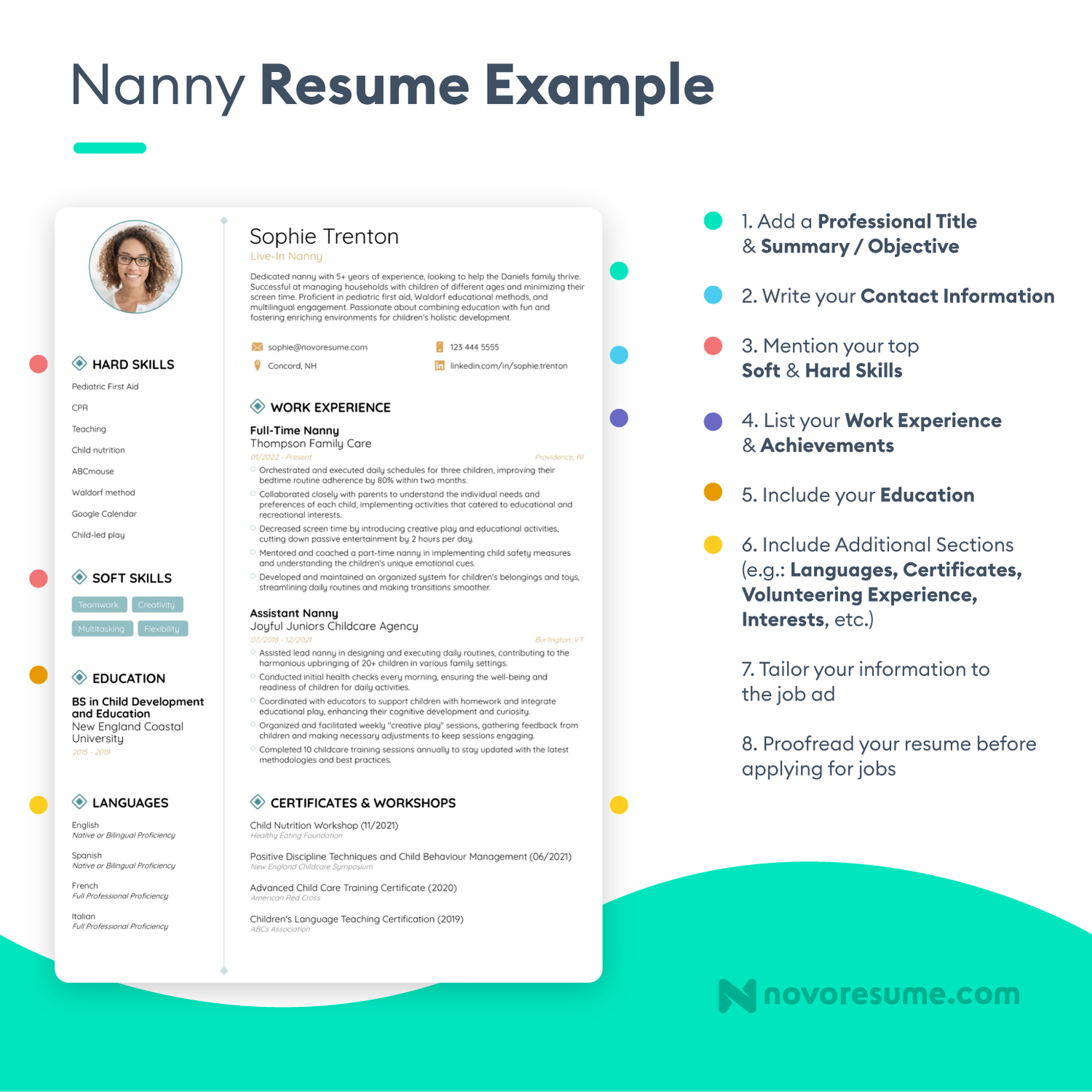 nanny resume