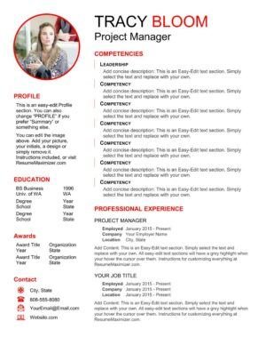 Revealed Pro - Resume